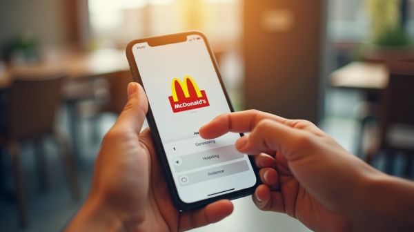 Optimiser votre commande avec l'application McDonald's