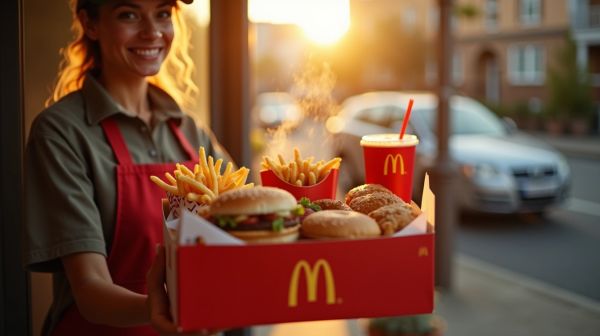 Profitez de votre repas avec la livraison Mc Donald's rapide