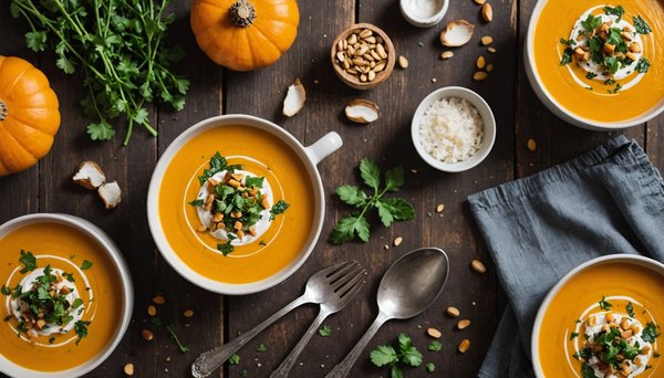 Savourez une soupe de courge butternut crémeuse au lait de coco : le guide ultime étape par étape !