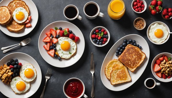 Des petits déjeuners complets à petit prix